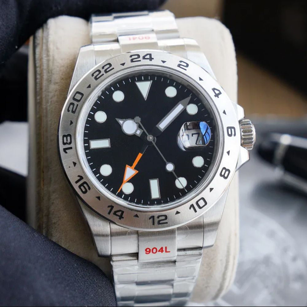 Mens Watch Designer Watches High Quality with Box Automatic Mechanical 2813 Movement Watches Men Ceramic Bezel Stainless Steel Luminous Waterproof Wristwatch